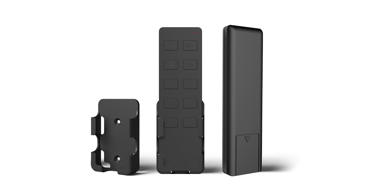 R1 RF LED Dimmer Remote | 1-Zone 2.4G Handheld Controller
