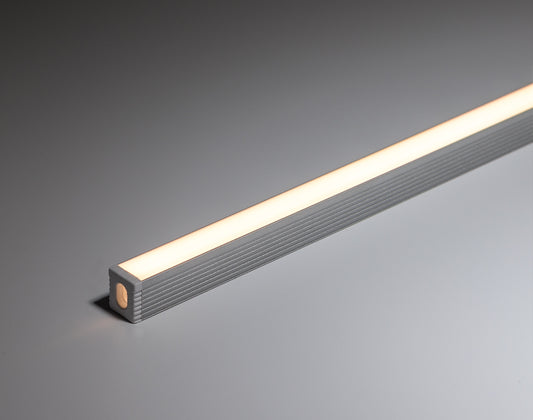 Ultra Slim Recessed Aluminum LED Profile for 8mm LED Strip | 7.8 × 9mm