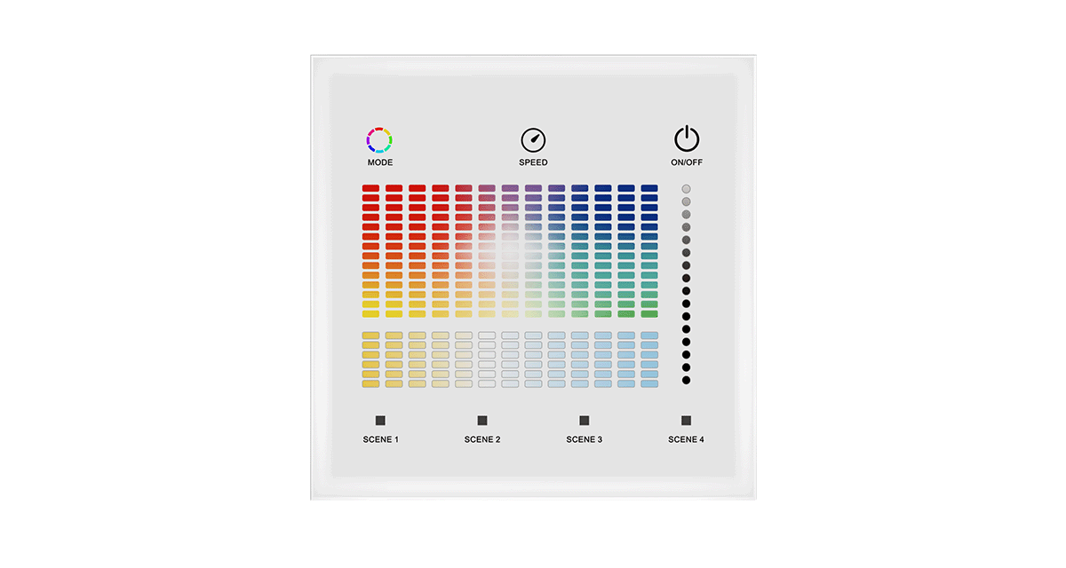 TD5-S DALI RGB+CCT Touch Panel | 1-Zone LED Controller
