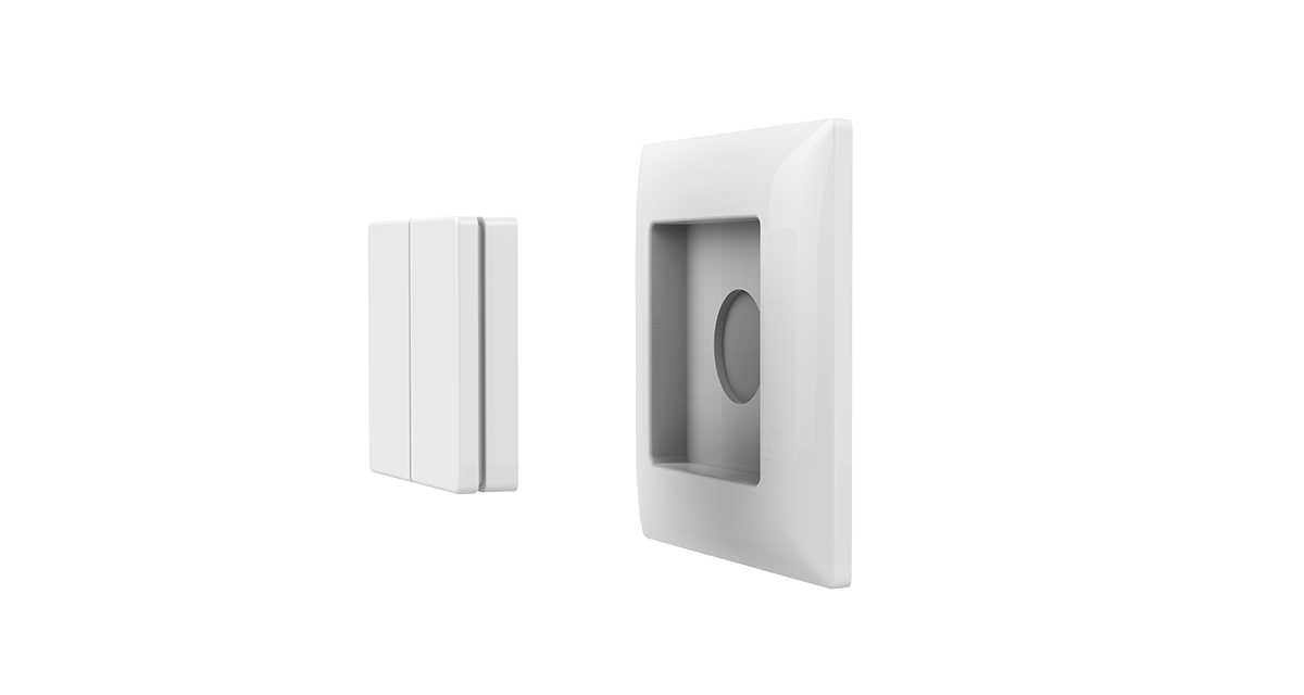 PF1-2 RF Touch Panel Dimmer | 2-Zone 2.4G Wall LED Controller