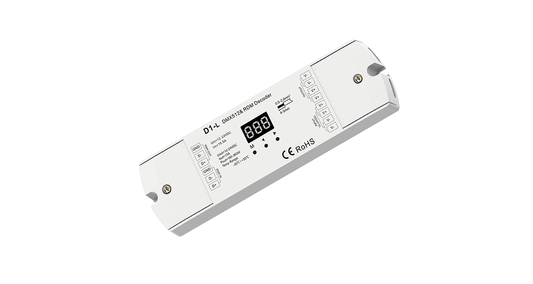 D1-L Single-Channel DMX512 Decoder | 15A 12–24V LED Controller
