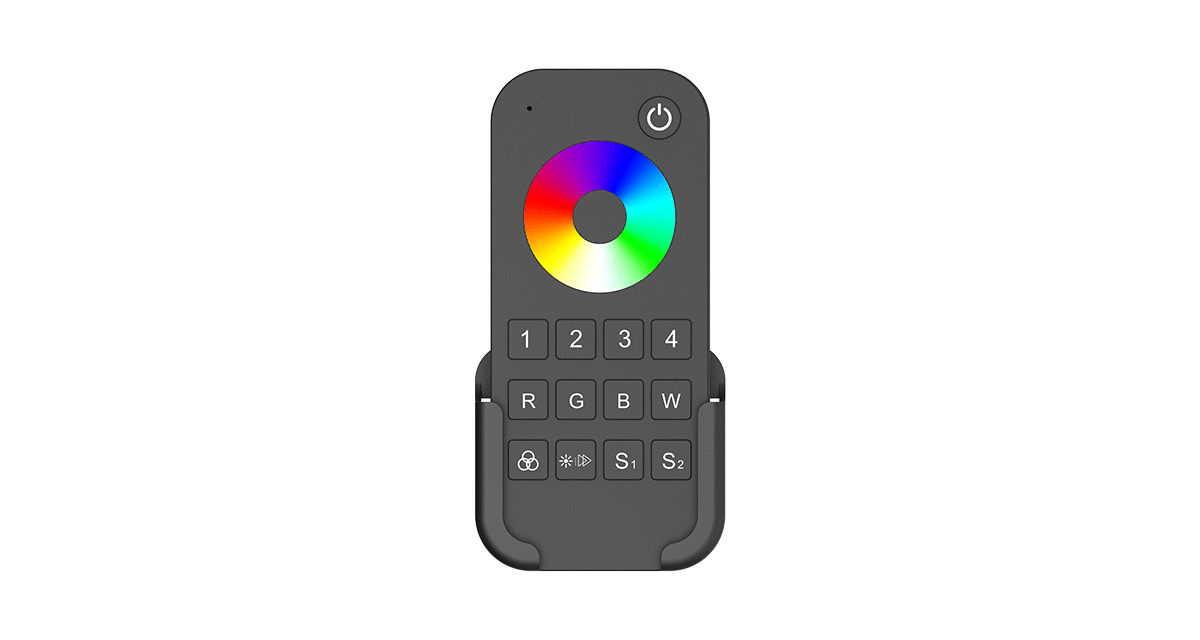 RT9 RGB/RGBW Remote | 4-Zone 2.4G Handheld LED Controller