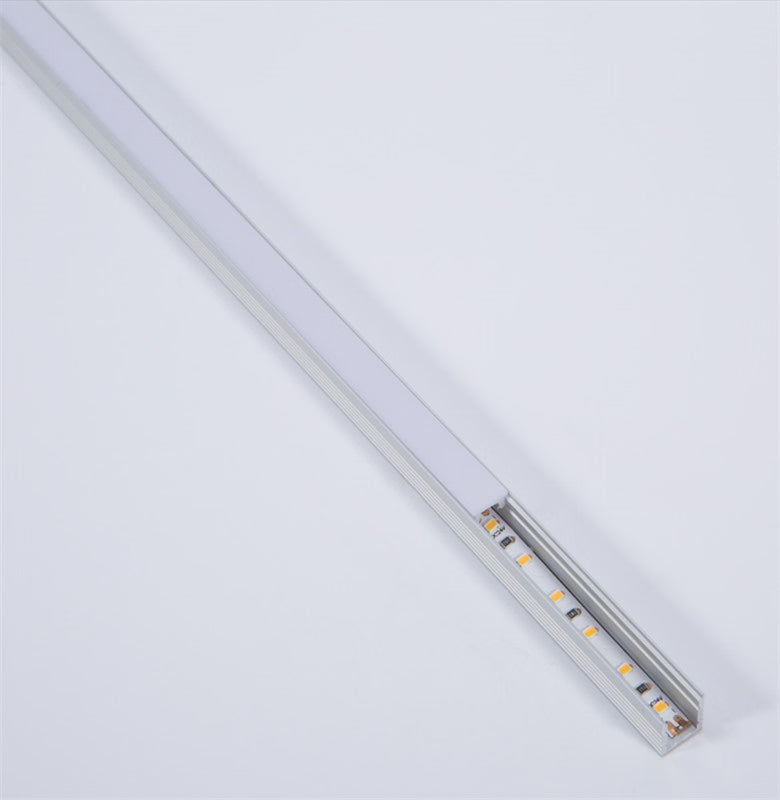Ultra Slim Recessed Aluminum LED Profile for 8mm LED Strip | 7.8 × 9mm