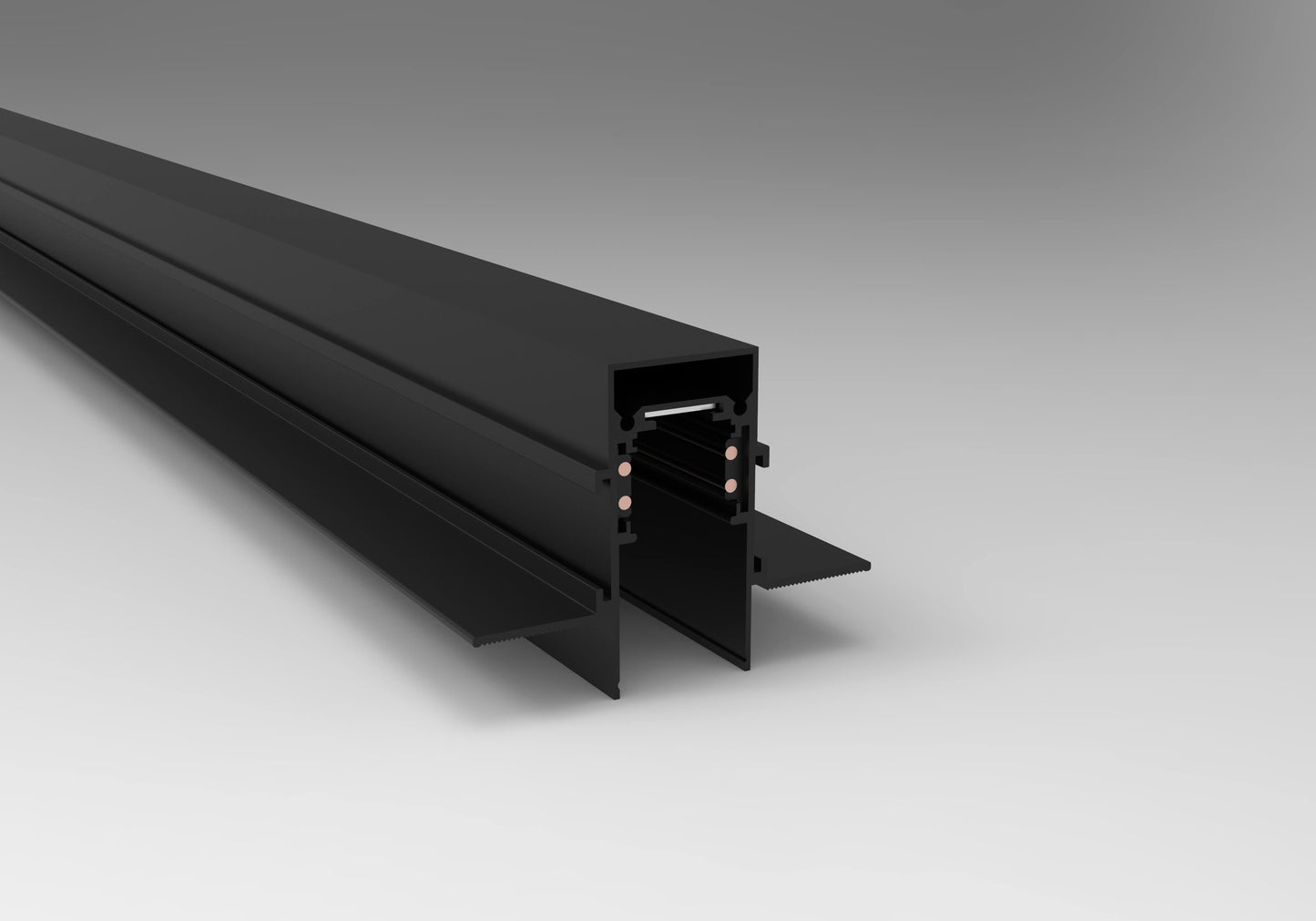 Magnetic Track Recessed | Luminaria 48V Built-In System