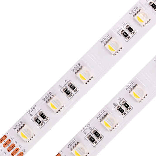 Luminaria RGB + 6000K LED Strip 5050 24V | Studio Quality