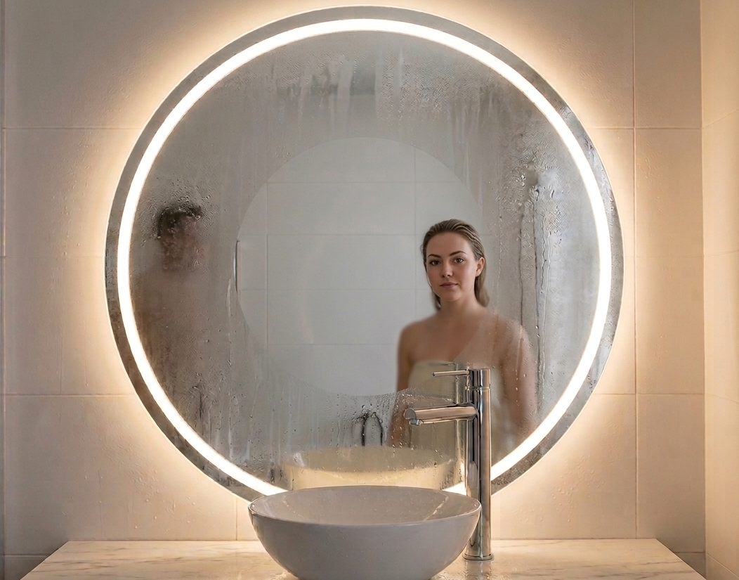 CLARIO Defogger Round 70cm | Mirror Demister Pad 96W 12V IP54