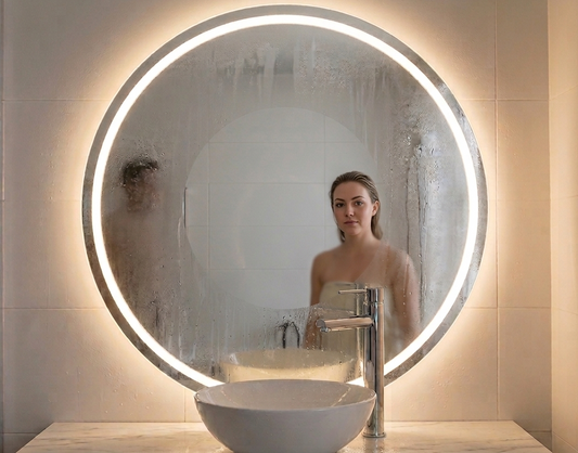 CLARIO Defogger Round 30cm | Mirror Demister Pad 18W 12V IP54