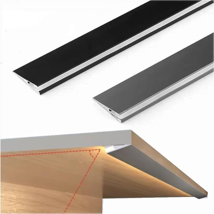 JP-06 45° Corner Surface Aluminum LED Profile for LED Strip | 26 × 25mm